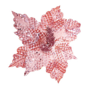 Flor navideÑa palo de rosa