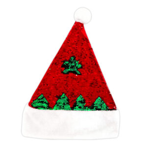 Gorro navideÑo lentejuelas 40-28cm