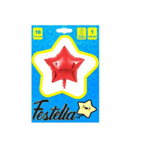 Globo estrella cartÓn 18"