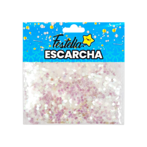 Escarcha para globo hexagonal brillante