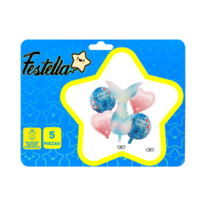 Kid globo cola de sirena x5