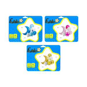 Kit globo luna x 6