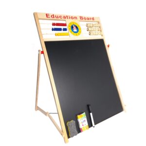Tablero acrÍlico y magnÉtico de aprendizaje didÁctico con accesorios pequeÑo-44.5cm x 36.5cm