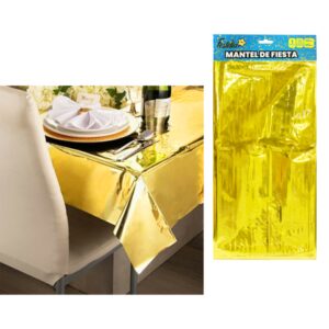 Mantel de fiesta liso brillante 137cm x 183cm