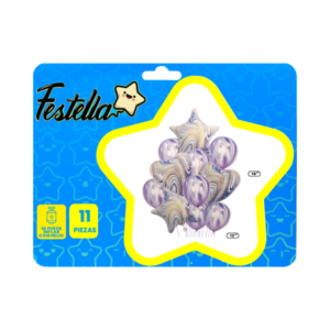 Kit globo agatas  srtido x 11