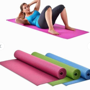 Tapete de yoga antideslizante para pilates -4mm, variedad de colores