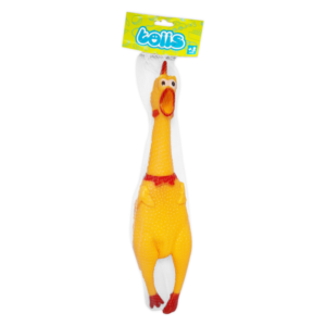 Juguete de pollo chillon 40cm