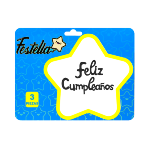 Globo feliz cumpleaÑos cursivo