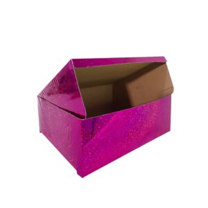 Caja holograma de colores para pastel #4