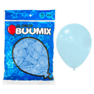 Bomba azul claro pastel r12 x50 und