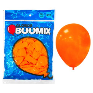 Bomba lisa naranja 12x50