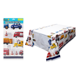Mantel de fiesta carros infantil
