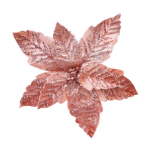 Flor navideÑa palo de rosa