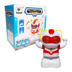 Robot musical infantil en caja