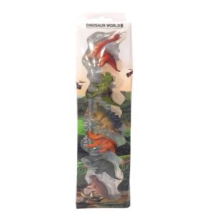 Set dinosaurios encartonados x6