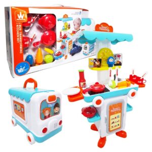 Set carro de helados infantil de pilas
